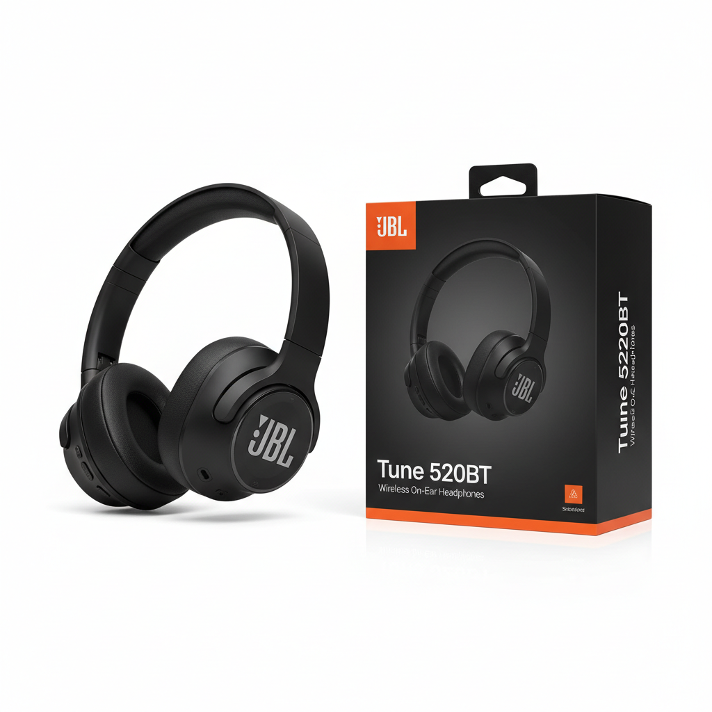 JBL Tune 520BT Wireless Bluetooth On-Ear Headphones