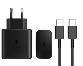 Samsung Original 45W Rapid Charging Power Adapter Without Cable - Black