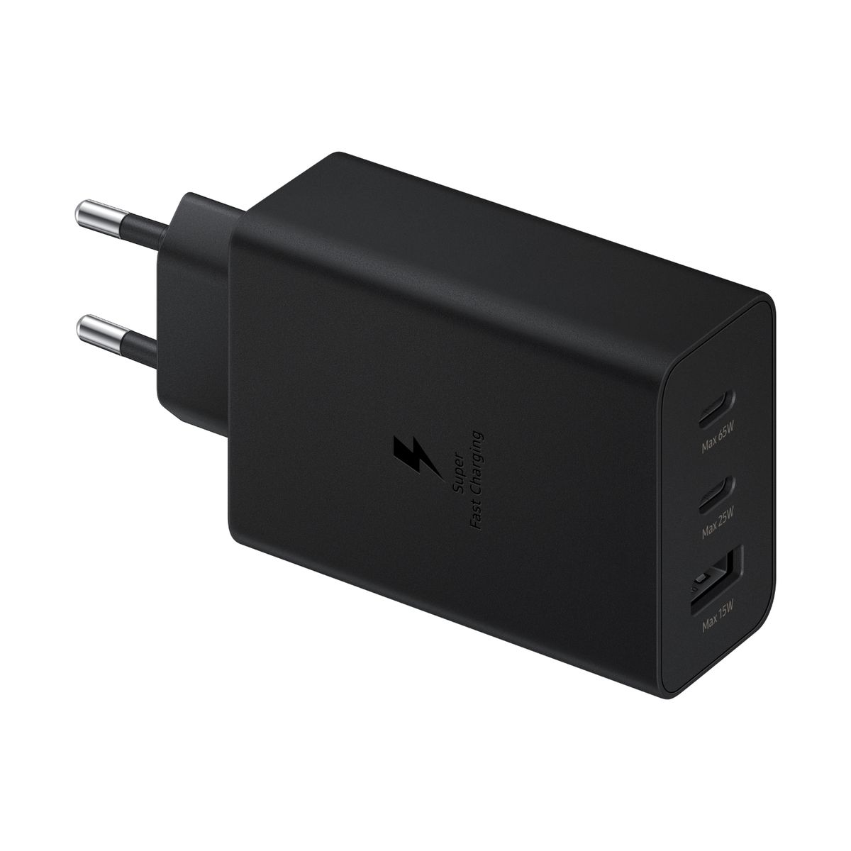 Samsung Original 3 Port Charger Trio 65W - Black